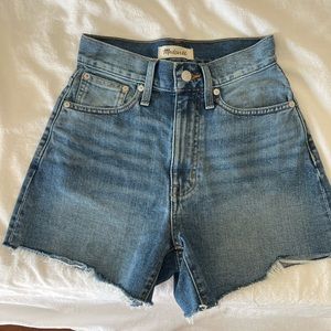 Madewell Jean shorts
